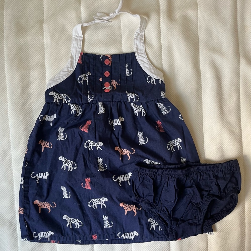 Gymboree halter dress 12-18m